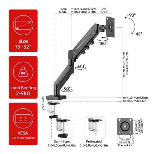 Monitor stand CX04-01B-F Monitor stand CX04-01B-F